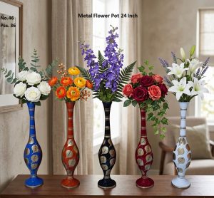 Metal Flower Pot 24 Inch (No.46)