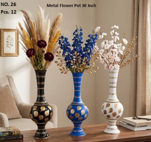 Metal Flower Pot 30 Inch (No.26)