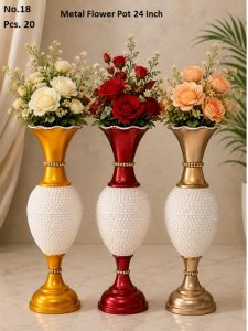 Metal Flower Pot 24 Inch (No.18)