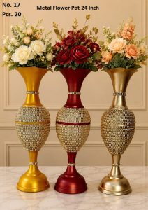 Metal Flower Pot 24 Inch (No.17)