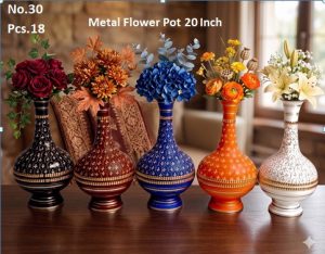 Metal Flower Pot 20 Inch (No.30)