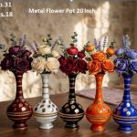 Metal Flower Pot 20 Inch (No.31)