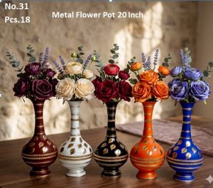 Metal Flower Pot 20 Inch (No.31)