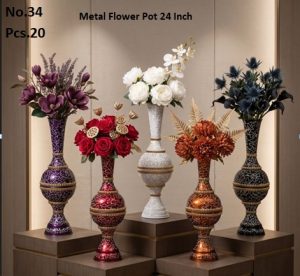 Metal Flower Pot No.34