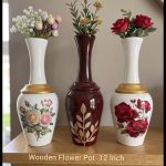Wooden Flower Pot 12 Inch