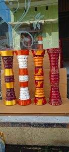 Wooden Flower Pot Tall