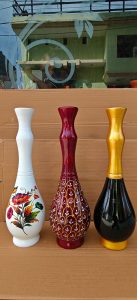 Wooden Flower Pot Pear