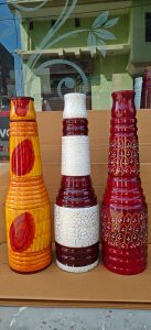Wooden Flower Pot Tall