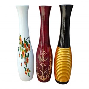 Wooden Flower Pot Tall